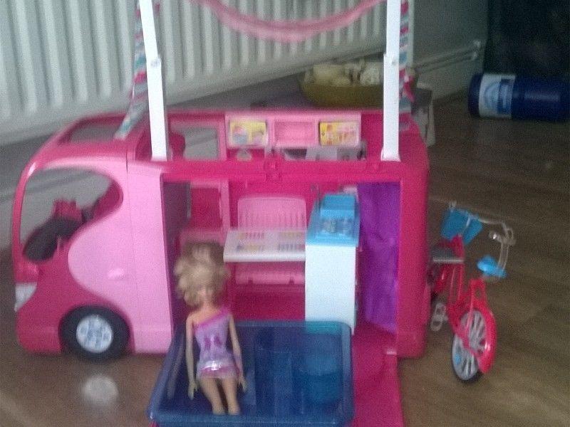 Barbie campervan