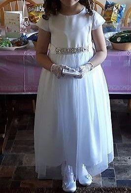 communion dress aged 8/9