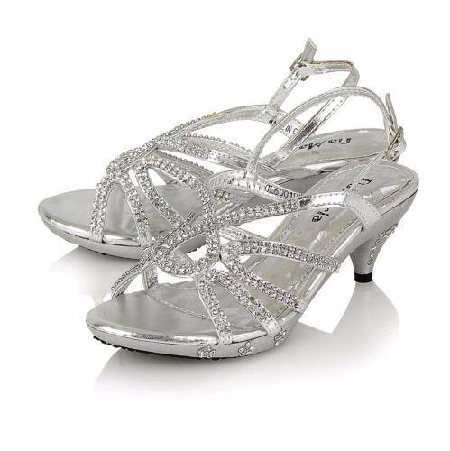 Flower Girl Shoes With Encrusted Jewels on straps/