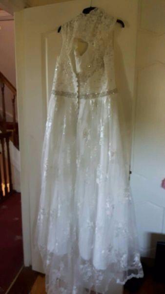Vintage style Ivory Wedding dress brand new