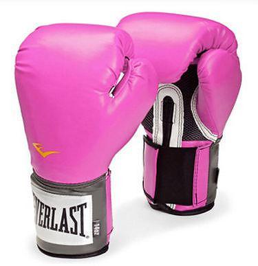 Everlast Pink Pro Style Training Boxing Gloves