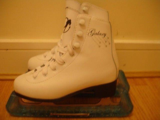 White Galaxy Ice-Skates