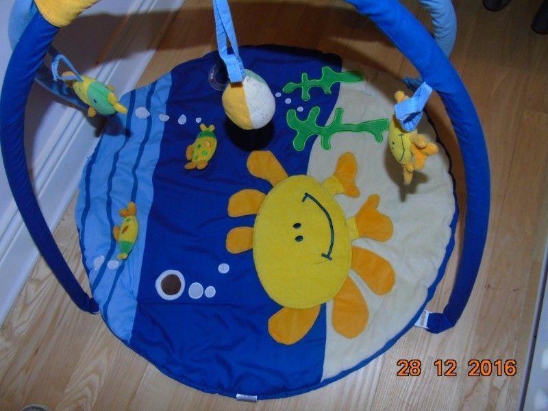 Play mat and toys