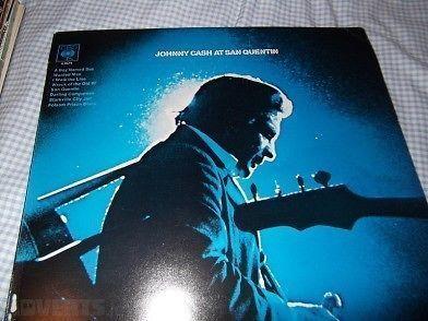 Johnny Cash Vinyl LP - At San Quentin
