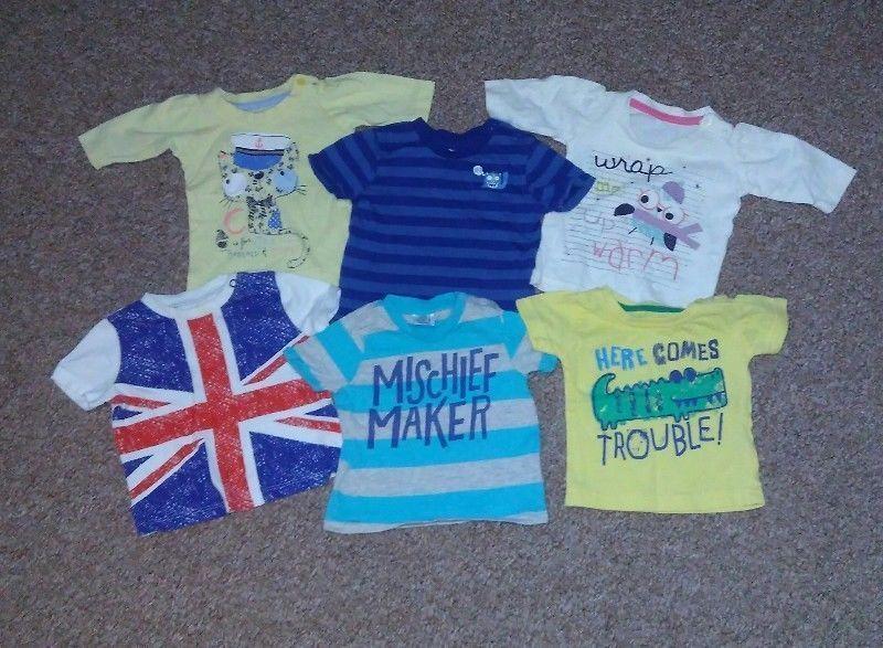 Baby boy clothes bundle 0-6 months