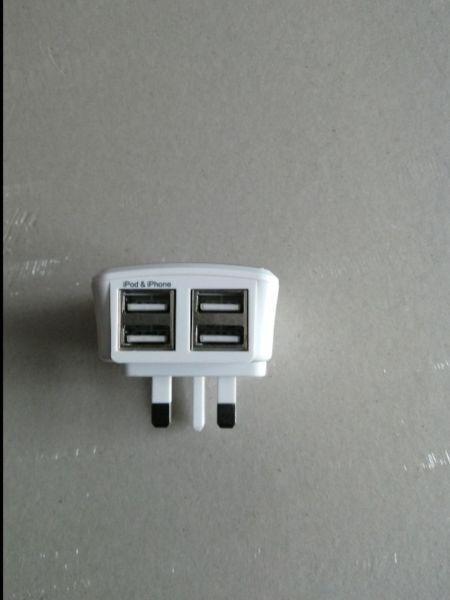 4 port usb charger