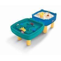 Sand pit and water play table, brand 