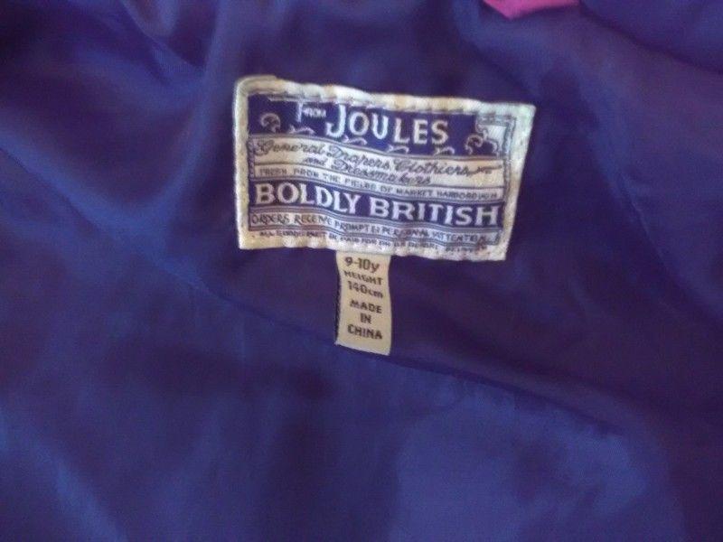 Joules gilet age 9-10 years