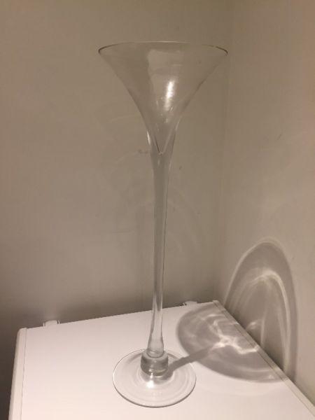 Martini Glass Vases - Set of 8