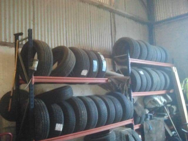 Heavy duty tyre racking