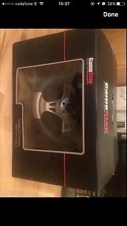 Game stop steering wheel for PS3 for sale