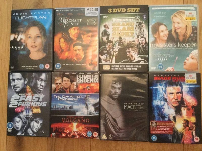 DVD's for sale
