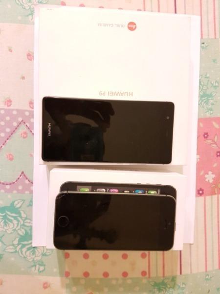 Huawei p9 & iPhone 5s bundle