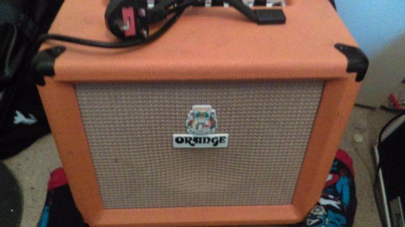 Orange guitar amp for beginners