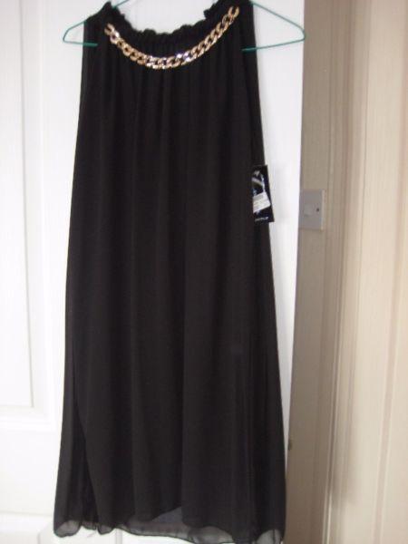 Black Dress Never Worn Size 14