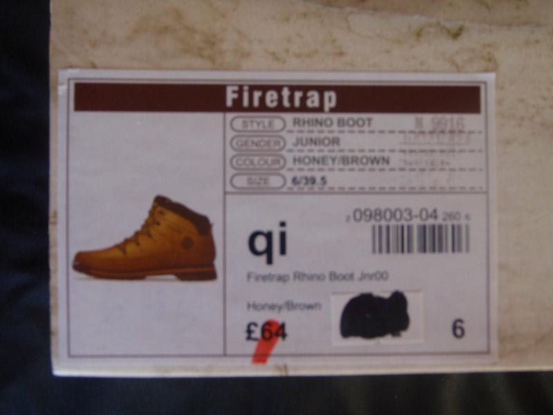 Firetrap Boots , size 6 ( 39)