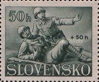 Rare WW2 Slovakian stamp - 1941