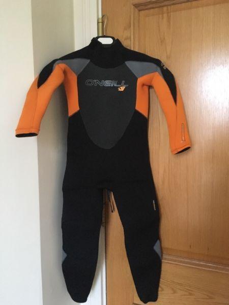 O'NEILL WETSUIT - used 5 days only