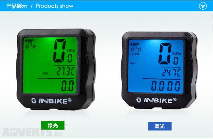 Waterproof Digital Backlight Bicycle Computer Odometer Speedometer Clock Stopwatch Bike Computer