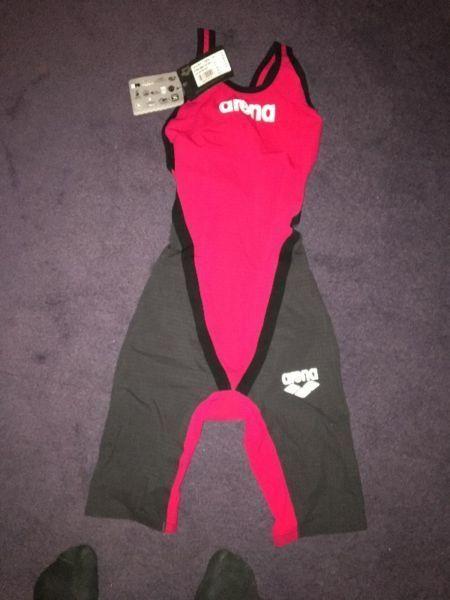 Swim racing suit, Arena carbon flex new with tags- size 26