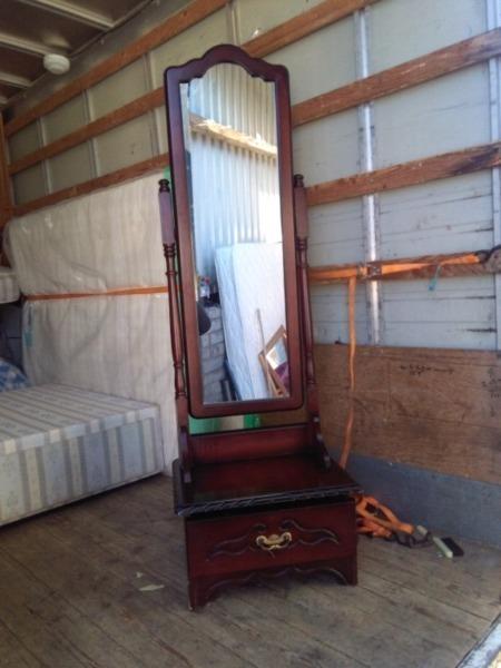 Blanket box and chevelle mirror