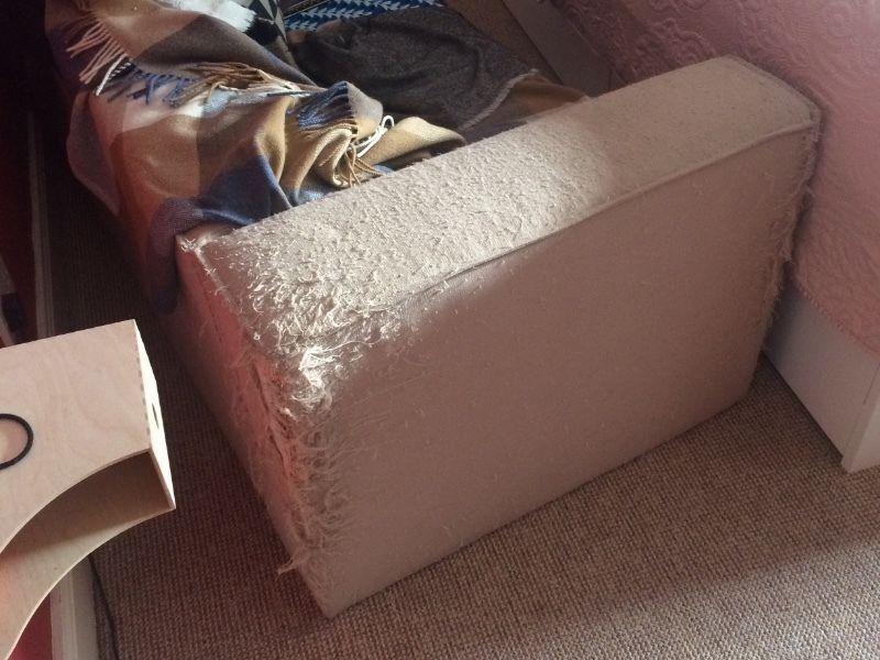 Free IKEA couch (slightly ripped)