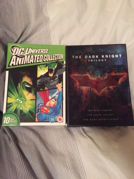 Dark knight trilogy and dc animated films