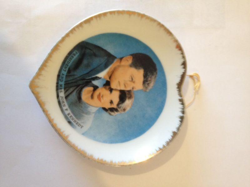 1960s JFK and Jackie Kennedy Wall Plate