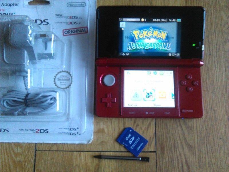 3ds and pokemon alpha sapphire