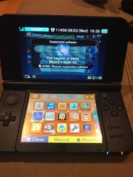 New 3DS XL + Game for sale