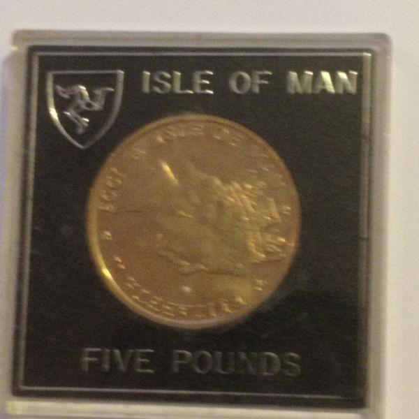Nigel Mansell 5 Pounds Commemorative Coin