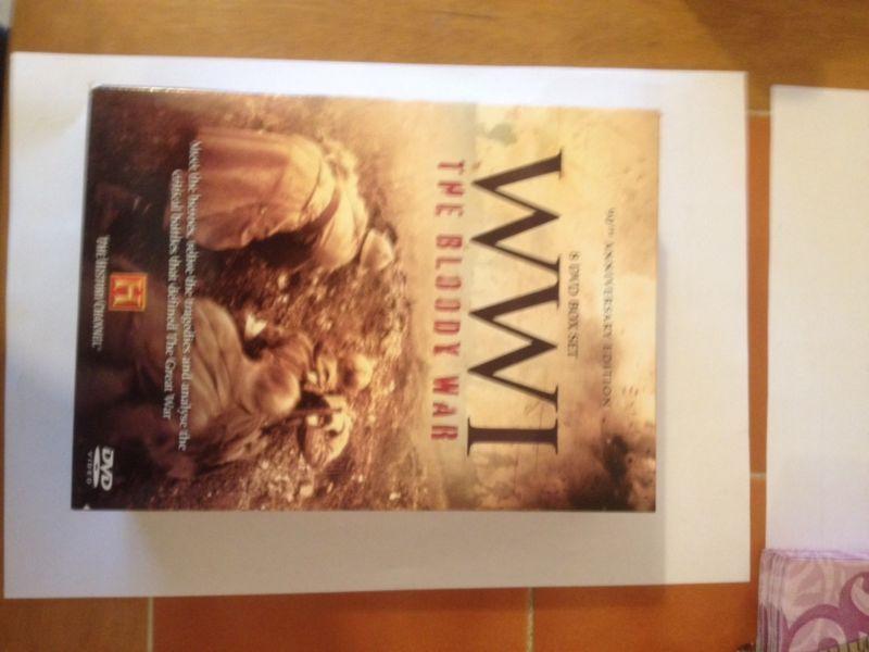 World War 1 The Bloody War 8 DVD Box Set
