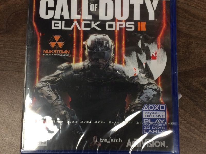 PS4 call of duty black ops 3