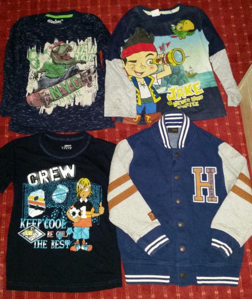 19 item Bundle for boy 5-6 years: jeans, tops, shorts. BARGAIN