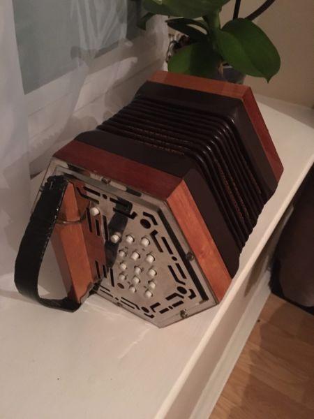 Anglo concertina for sale