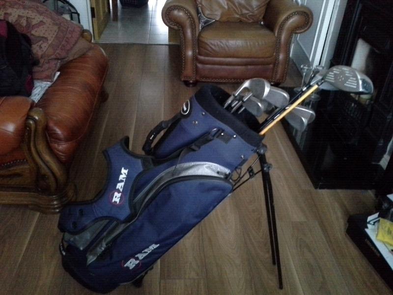 Ram golf set with bag