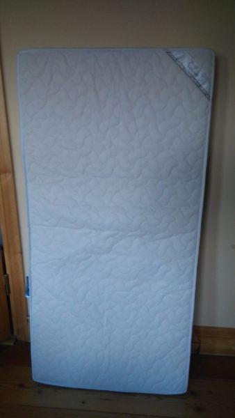 cot mattress in perfect condition