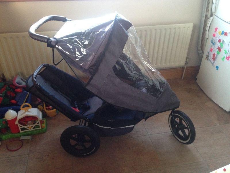 Phil and teds double buggy