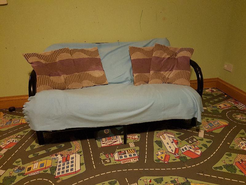 Two seater Futon pull out bed