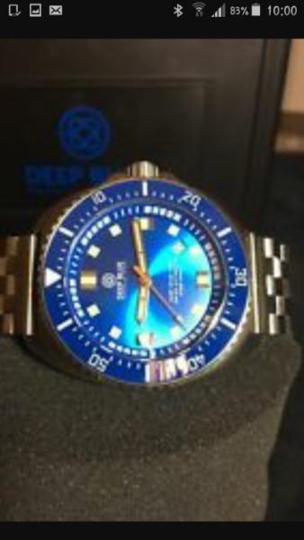 Deep Blue watch