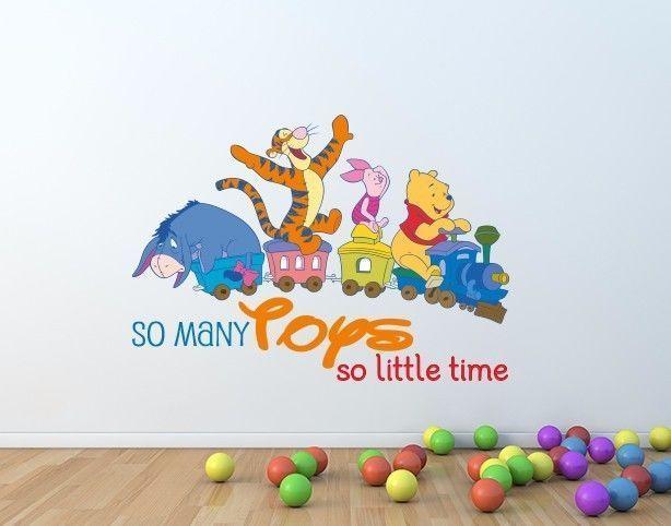 Winnie the Pooh Toys Wall Decal