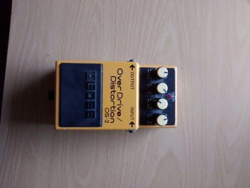 Boss DS 2 distortion pedal for sale
