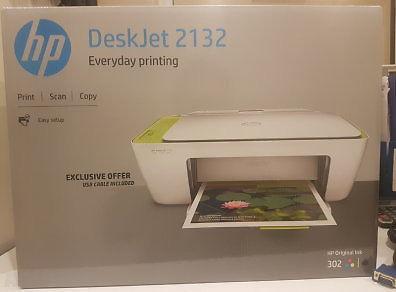 Brand new sealed and boxed HP Printer with inks