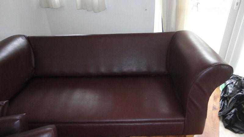 Brown Leather couch