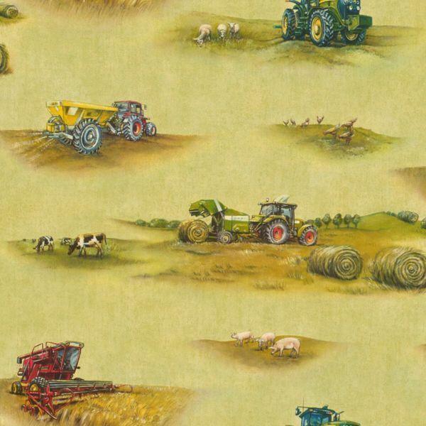 Tractor wallpaper 2 rolls
