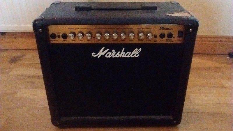 Marshall MG30DFX 30w Guitar Amplifier
