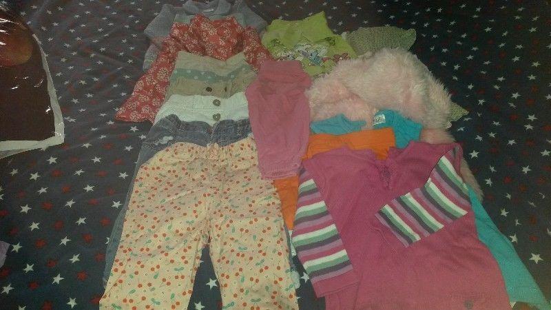 baby girls clothes 9-12 months old