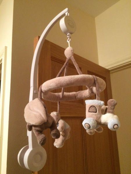 Baby Mobile Musical With Soft Toys