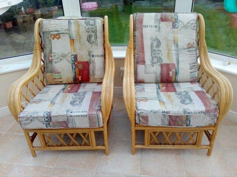 2 Wicker Chairs For Sale - Mallow €50