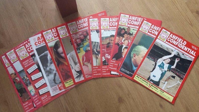 Old Liverpool Magazines and books for sale